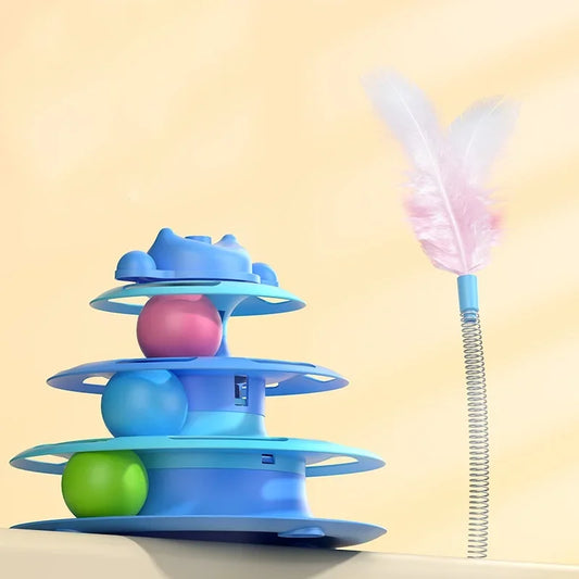 PurrTrack™ – Interactive Cat Tower